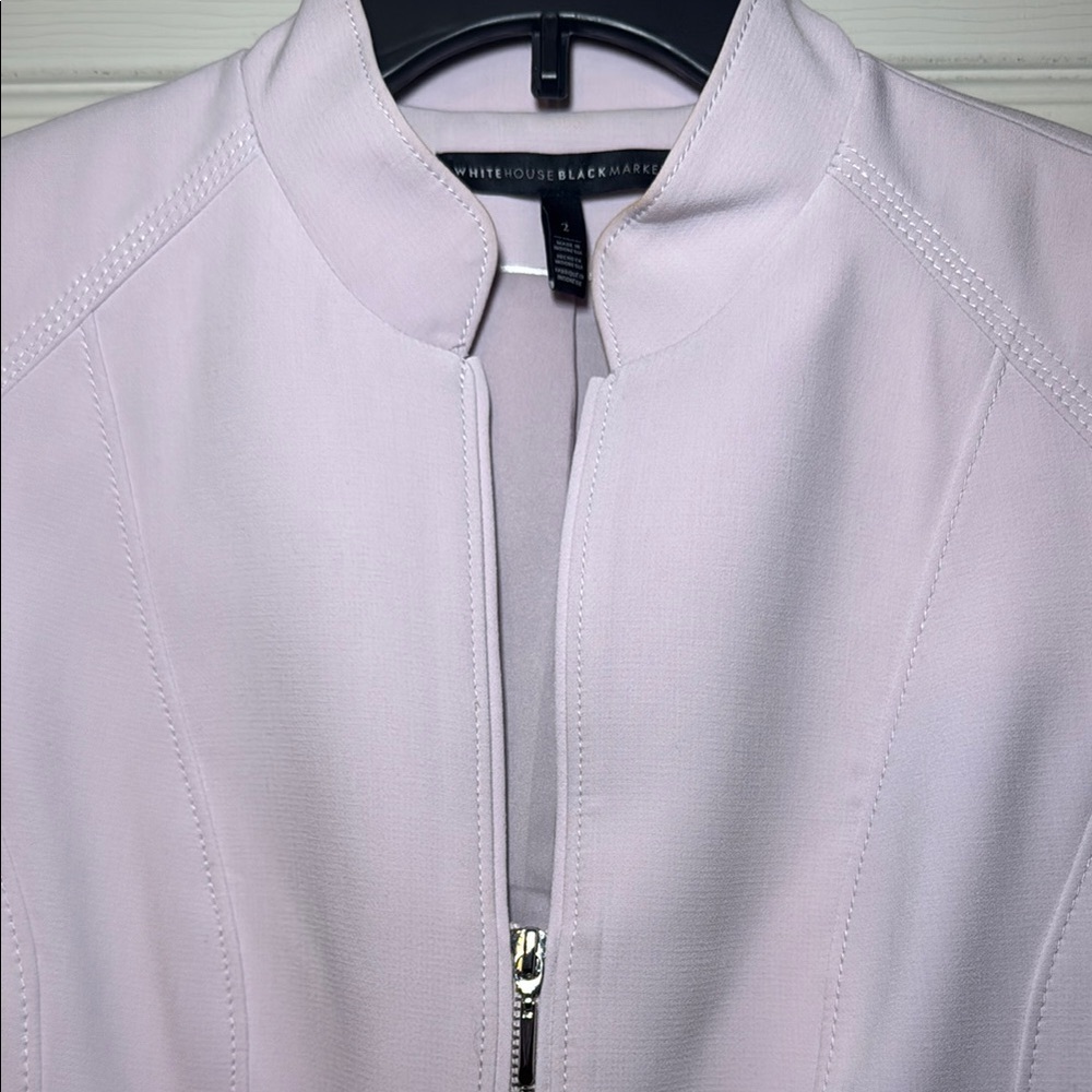 White House Black Market Flirty Blazer with Elle Slim Ankle Stretch Pant Petite - Picture 6 of 16